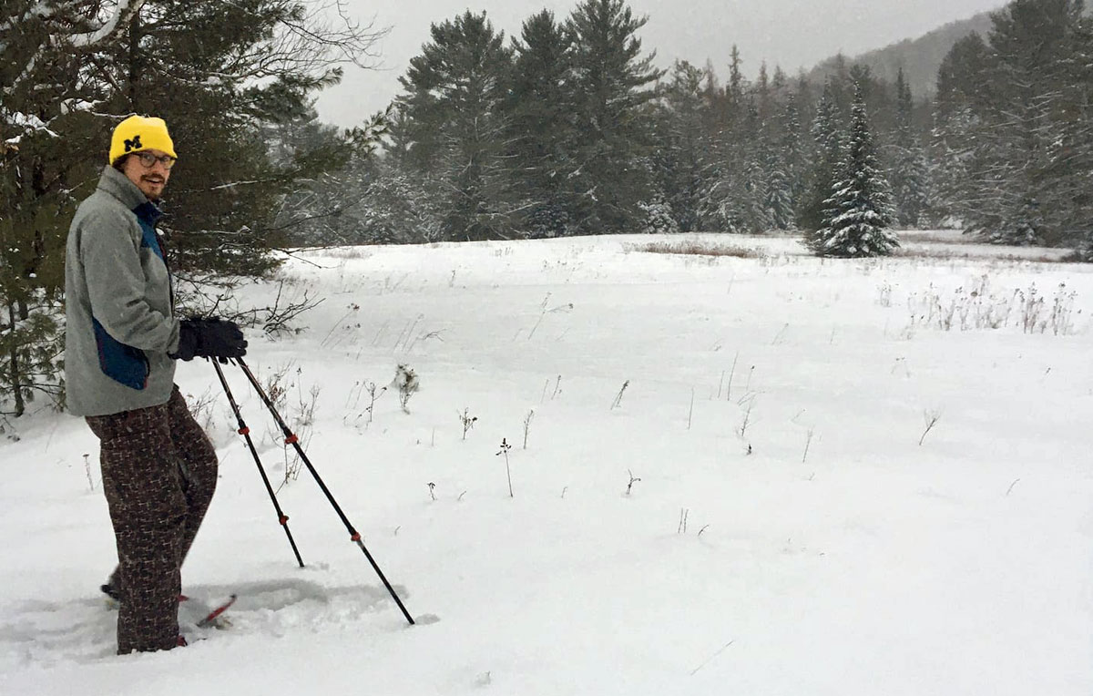 Cross Country Skiing at Camp Eastwood